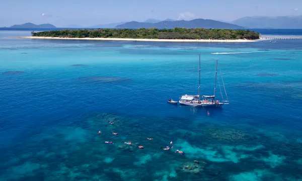 Green Island & Great Barrier Reef  Sail and Snorkel Cruise