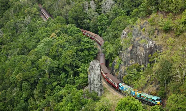 Kuranda Scenic Rail Skyrail and Hartley's Crocodiles Experience 