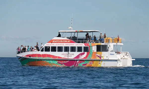 Hervey Bay to K’gari Boom Net Sightseeing Cruise - 3 Hours