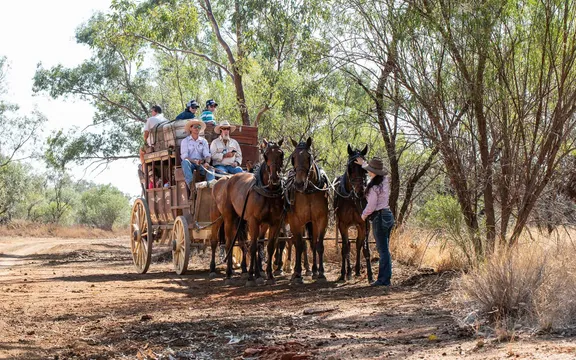 Longreach Cobb and Co Stagecoach Ride - 4 Hours